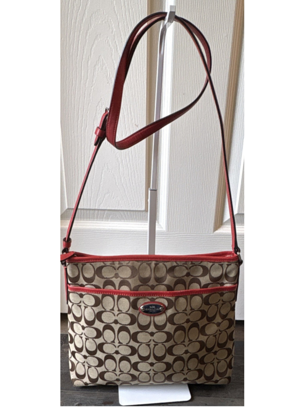 Coach Signature File Crossbody F36378